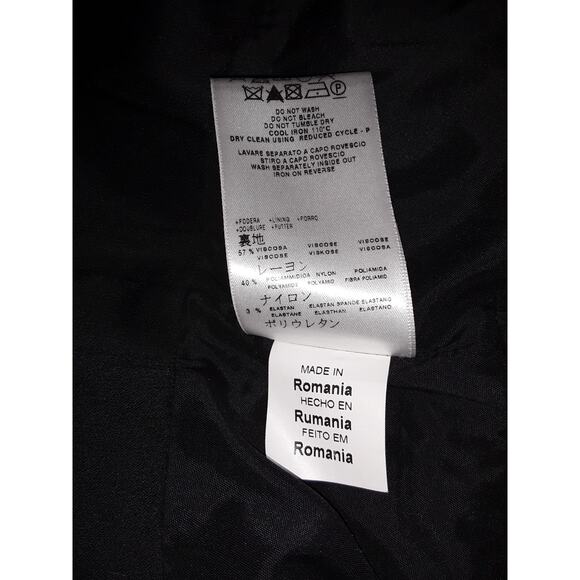 RED Valentino Haute Couture Black & White Cocktail Dress with Bow 44 - Picture 10 of 10